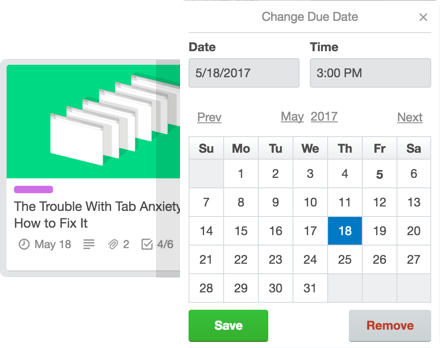 Due Dates - Always in Sync